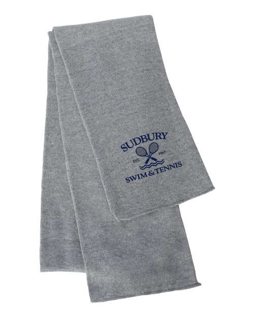 Sudbury Swim & Tennis Knit Scarf - Image 2
